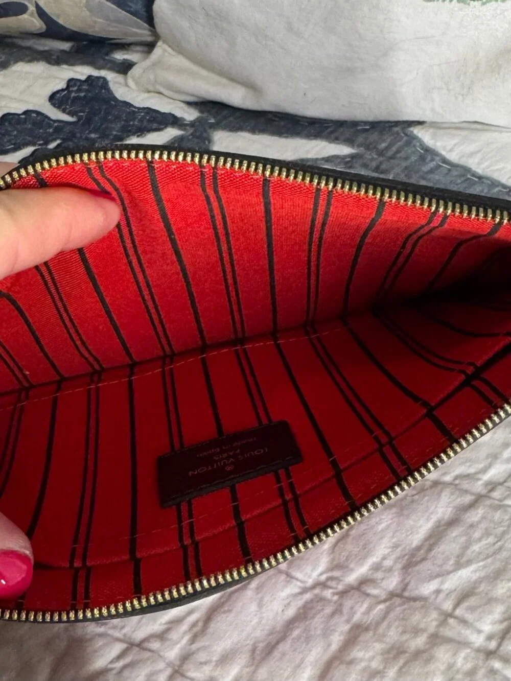 Louis Vuitton Kabuki Neverfull Pouch